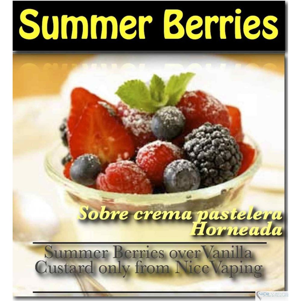 Summer Berries Vanilla Custard Premium