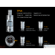 Smok TFV4 Full Kit 5 ml, 40-140W, Black or SSS