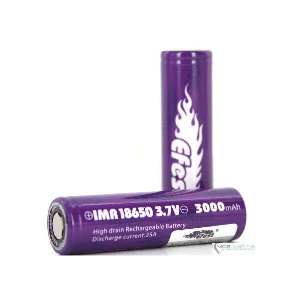 Efest 18650 Flat Purple 3000mah 35A