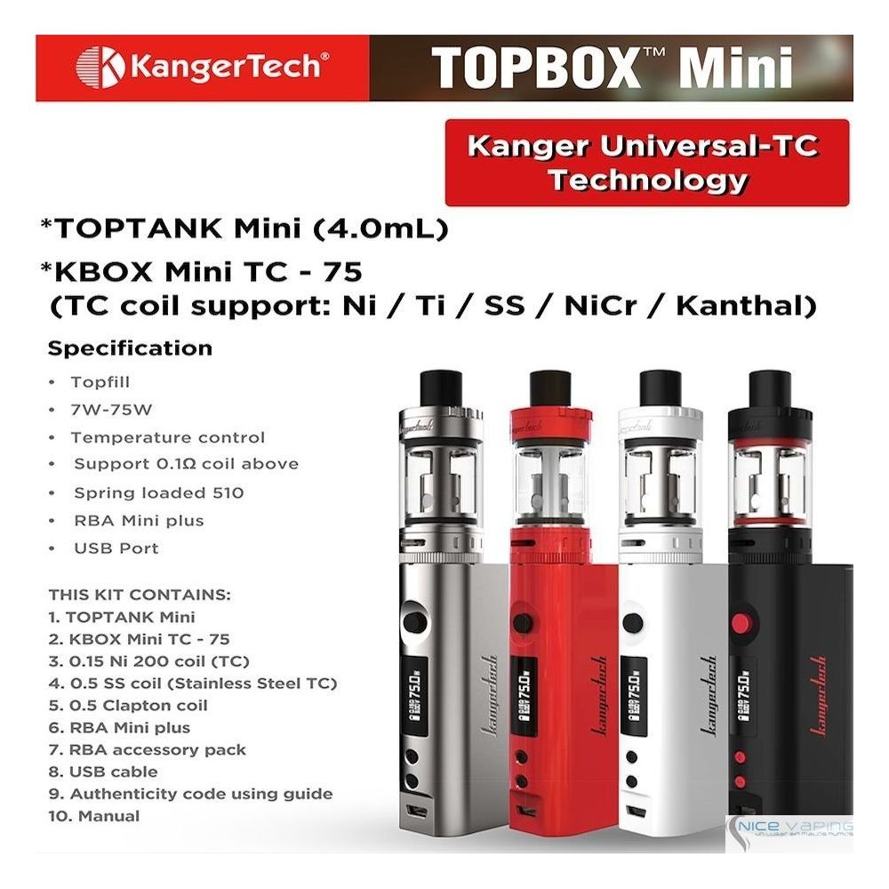 Kanger TopBox Mini 4 ml
