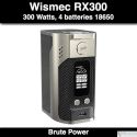 Reuleaux RX300 Wismec 300W @4 Baterias