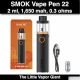 Smok Pen 22 kit - 2ml, 1650 mah