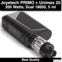 Joyetech PRIMO Kit con UNIMAX 25 - 200W, 5 ml