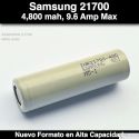 Samsung 21700 IMR 48G - 4800 mah, 9.6 A - Color Perla