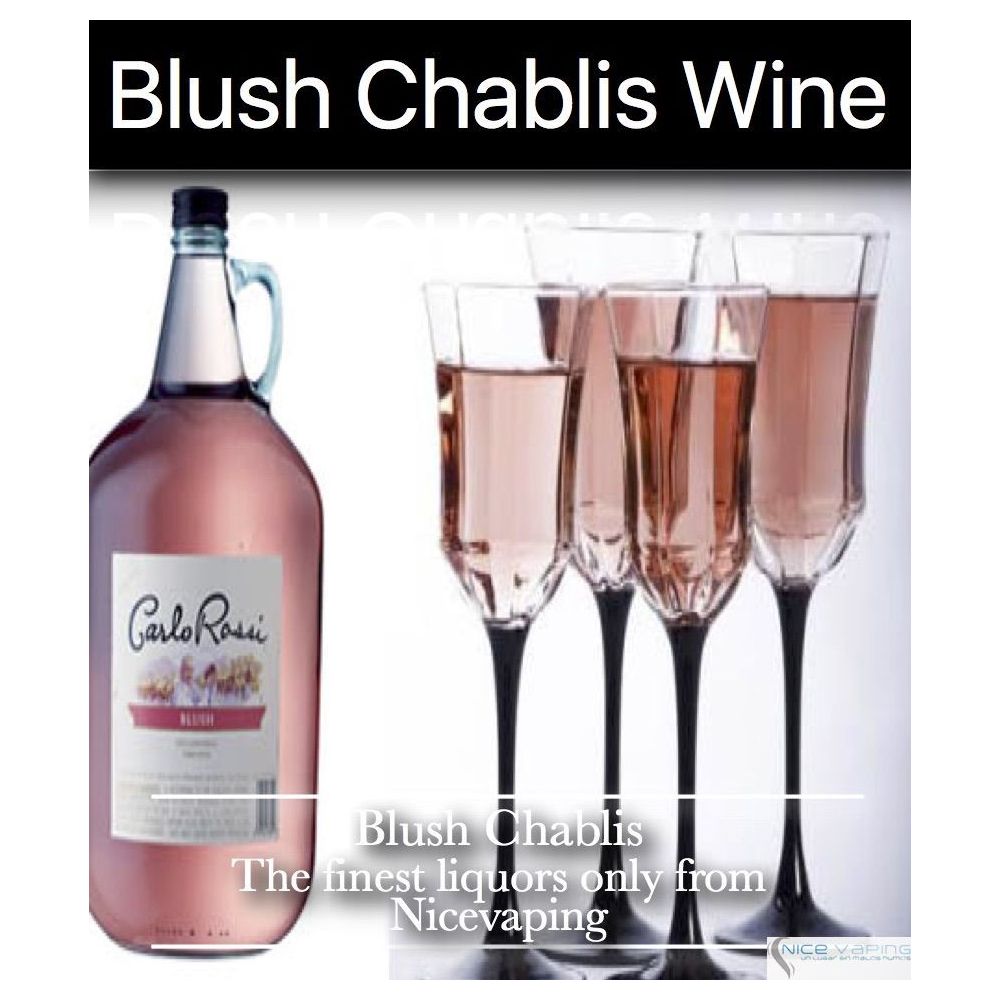 Blush Chablis Wine Premium